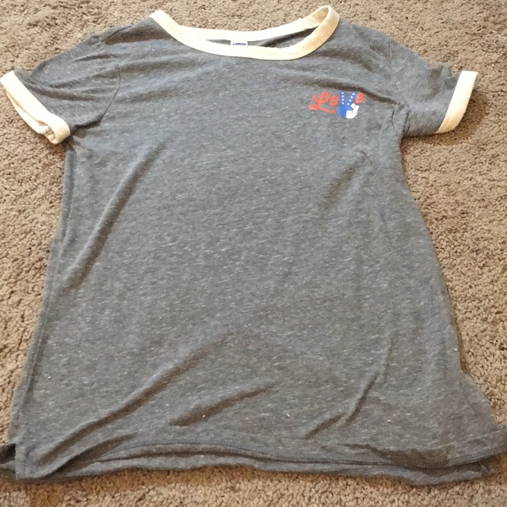 Old Navy Gray Top